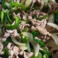 塩かまん's cooksnap of when they made 冷凍下味♪豚バラスライスのプルコギ風☆.