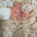 秀狼1011's cooksnap of when they made 別茹で生クリ不要！たらこクリームパスタ♡.