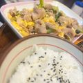 そこら辺のJK's cooksnap of when they made 豚肉とブロッコリーと卵のマヨ炒め.