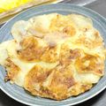 natsukori's cooksnap of when they made じゃがピザ★ライスペーパー★防災★節水.