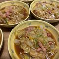 yuki♡70's cooksnap of when they made 白菜とベーコンのオイスターソース炒め.