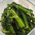 TSUK1's cooksnap of when they made あれ？おいしい！菜の花のおひたし.