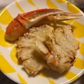 TaytNeyy's cooksnap of when they made ずわい蟹のバター醤油焼き.