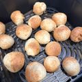 クックAYRPUZ☆'s cooksnap of when they made ノンフライヤーで♡お豆腐ドーナツ.