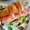 ばぢこ's cooksnap of when they made クロワッサンサンド.