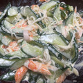 さとかげつん's cooksnap of when they made 簡単！カニカマきゅうりのわさびマヨ和え.
