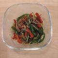 aromatico's cooksnap of when they made ピーマンと赤ピーマンのじゃこきんぴら♪.