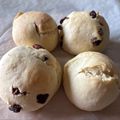 Kuwamutsu's cooksnap of when they made 発酵無し！卵無し！30分で作れる簡単パン.