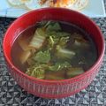 ちゃぴ♥'s cooksnap of when they made ある物でササっと☆我が家のスピード味噌汁.