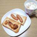 ﾋﾟﾛﾐ♡'s cooksnap of when they made やめられない練乳トースト.