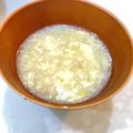 〜みみ〜's cooksnap of when they made シンプル優しいフワフワ卵の【中華卵スープ.
