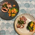 yesmama's cooksnap of when they made イカ下足の塩麹漬け焼き.