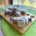 キンプリ's cooksnap of when they made 子どものバレンタインに☆恐竜卵ビスケット.