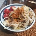 ふか谷's cooksnap of when they made 簡単節約＊豚バラともやしと豆腐のピリ辛.