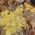 しましまたまころ's cooksnap of when they made 卵をのせてもやし鶏もも肉のケチャップ炒め.