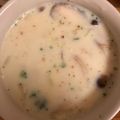 dollyj's cooksnap of when they made 激ウマ*ブロッコリーときのこの豆乳スープ.
