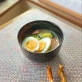 キンプリ's cooksnap of when they made 簡単♡具沢山ブロッコリーとゆで卵の味噌汁.