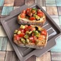 ちゃかぴまま's cooksnap of when they made 茄子とトマトのブルスケッタ♡.
