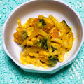 tokotann's cooksnap of when they made かぼちゃと玉ねぎのマヨサラダ.