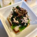 yu🐓's cooksnap of when they made 冷奴にほうれん草たっぷり♪.