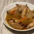 まくのうち's cooksnap of when they made うちの味*大根と手羽中の煮もの.