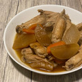 まくのうち's cooksnap of when they made うちの味*大根と手羽中の煮もの.