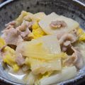 ＪＵＮちゃン's cooksnap of when they made すごく簡単！白菜と豚バラの白味噌煮♪.