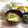 かっちゃん杉's cooksnap of when they made 筍と油揚げの赤だし入り味噌汁.