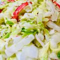 U☆kaoru's cooksnap of when they made *白菜とかにかまのわさびマヨサラダ*.