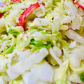 U☆kaoru's cooksnap of when they made *白菜とかにかまのわさびマヨサラダ*.
