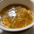 ロミみ's cooksnap of when they made 簡単!!大人気とろとろ卵中華もやしスープ.