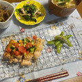 yesmama's cooksnap of when they made もっと簡単♪焼きスナップエンドウ.