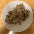 Kana's cooksnap of when they made 簡単！豚とえのきのガーリックバター炒め！.