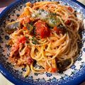 Faiza's cooksnap of when they made トマト缶で◎なすツナのトマトソースパスタ.