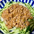 にこふわわ's cooksnap of when they made じゃじゃ麺に使える肉味噌.