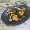 みかかめ's cooksnap of when they made 葉玉ねぎとササミの炒め物（柚子胡椒味）.