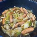 くろむはーつ's cooksnap of when they made 白菜とウインナーの中華煮.