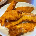 1710a08's cooksnap of when they made ウチの鉄板！鶏ささみのカリカリから揚げ.