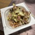 toshio39's cooksnap of when they made 旬の味★切るだけみょうが納豆★.