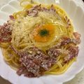 さんちゃん（╹◡╹）'s cooksnap of when they made カルボナーラ　濃厚　簡単　失敗なし.