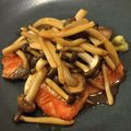 たけさん♪'s cooksnap of when they made 秋香る 鮭としめじのバターしょうゆ.