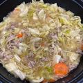 ママメイン！時々子供's cooksnap of when they made キャベツと豚肉の味噌鍋.
