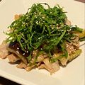 kuuchan86's cooksnap of when they made 大葉たっぷり♪♪豚こまと茄子の生姜焼き.
