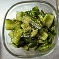 watayuki８'s cooksnap of when they made 我が家のやみつきキュウリ.