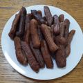 ポニーリボン's cooksnap of when they made チョコレートチュロス.