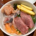 愛猫ベリー's cooksnap of when they made お手軽　海鮮丼.