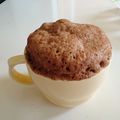 みぃぃちゃま's cooksnap of when they made 簡単すぎる！レンジdeマグカップケーキ.