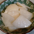 pepepensan's cooksnap of when they made 簡単！ちょっぴり甘めの大根のお漬け物.