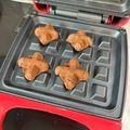 クックLMTC96☆'s cooksnap of when they made HMで簡単ココアワッフル♡バレンタイン.
