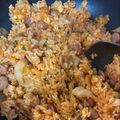 yumi♡♪☆'s cooksnap of when they made ☆簡単パラパラきむちチャーハン☆.
